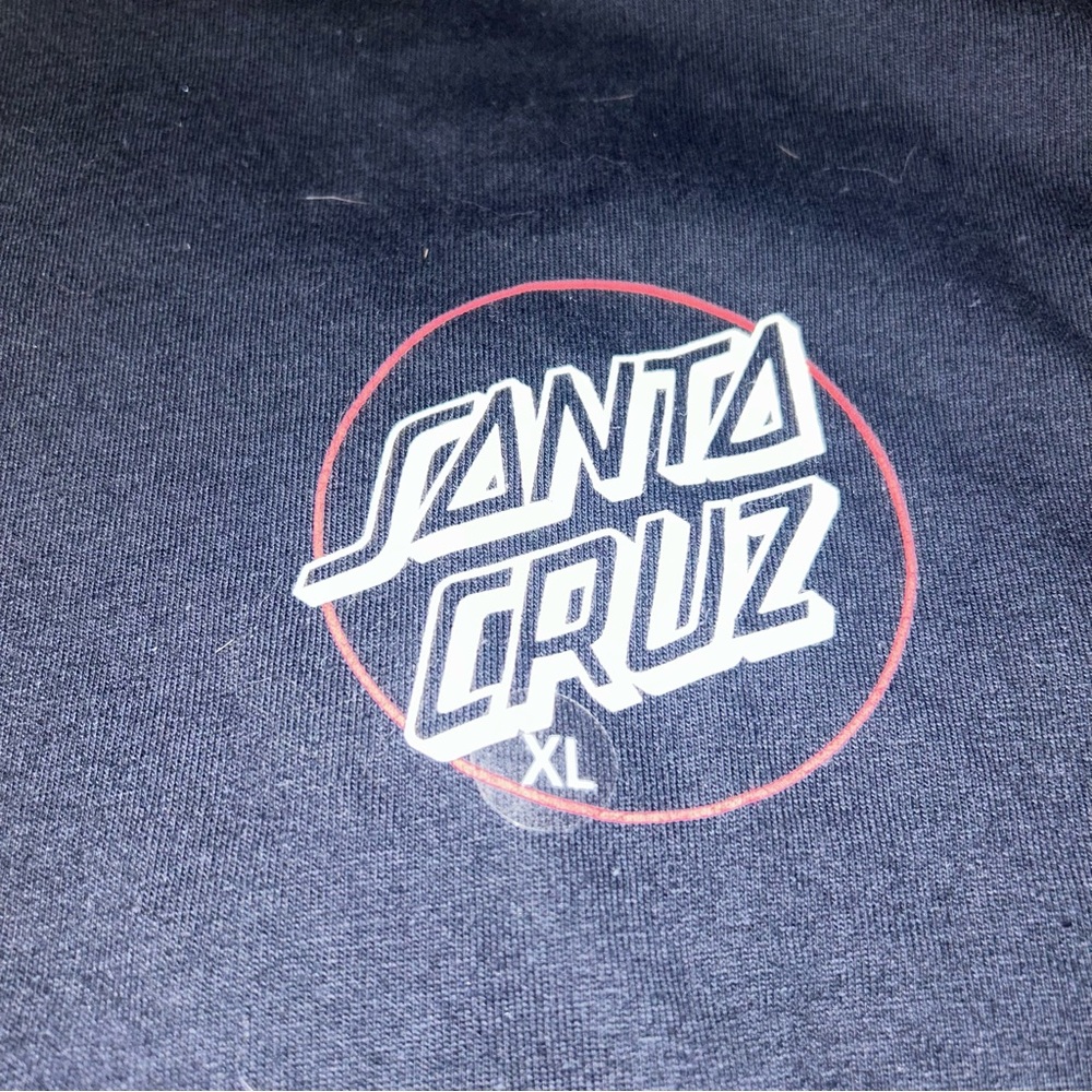 Santa Cruz Skateboard Logo T-Shirt XL Graphic Skeleton NWT Men - Picture 2 of 6